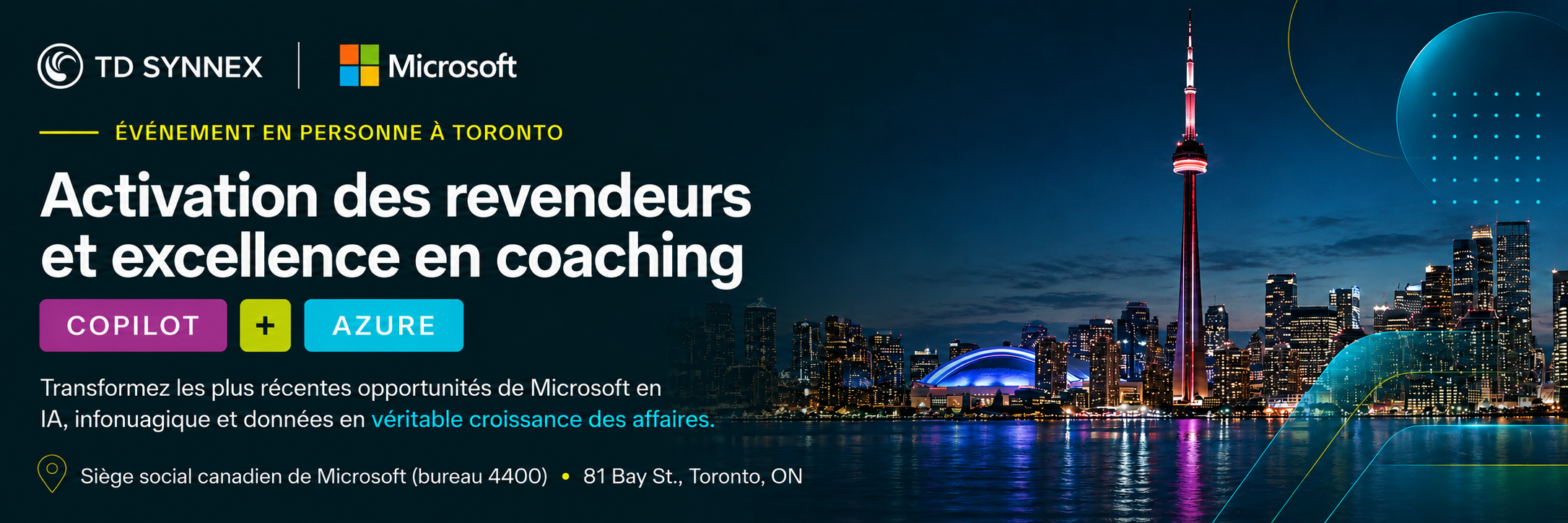 Ma&icirc;triser Microsoft Copilot &mdash; Banni&egrave;re du webinaire (FR)